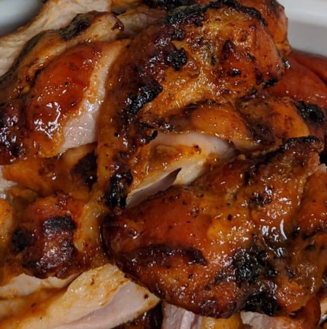 Smoked Chicken Thighs (Boneless and Skinless).