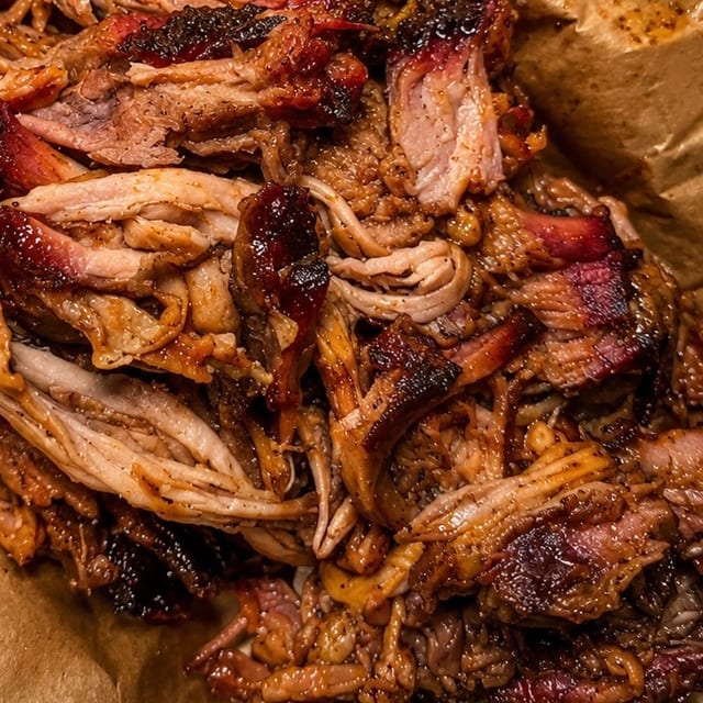 Smoked Pulled Pork.