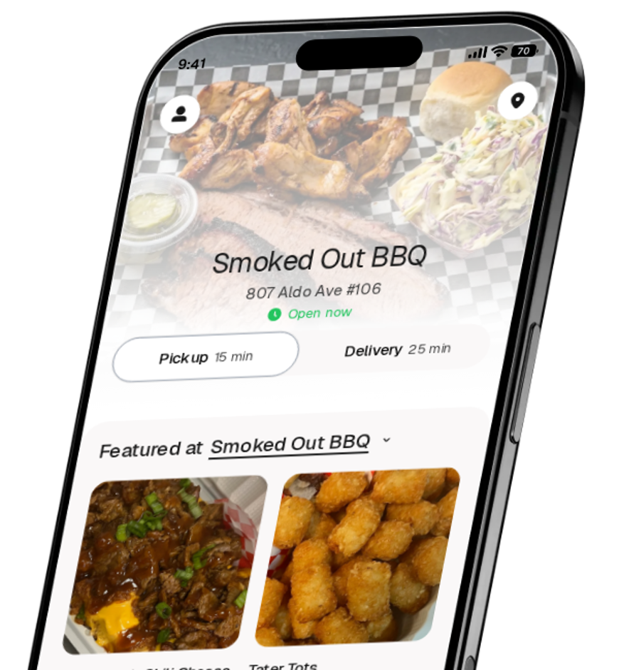 Smoked Out BBQ app preview